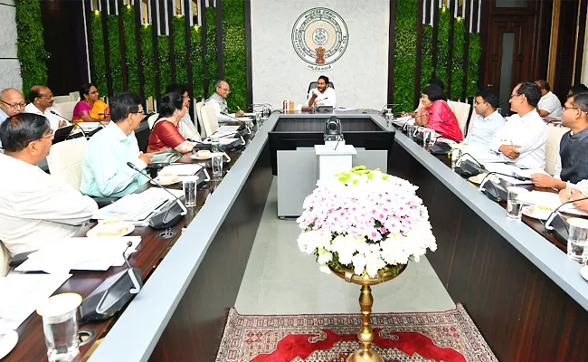 CM YS Jagan Review Meeting On Municipal Urban Development Department - Sakshi