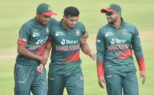 taskin ahmed Confident of Playing World Cup Final in Ahmedabad - Sakshi