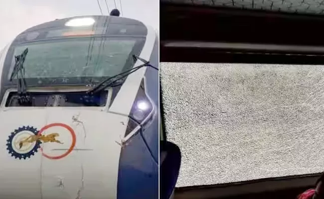 Howrah Puri Vande Bharat Express cancelled After Hailstorm Damage - Sakshi