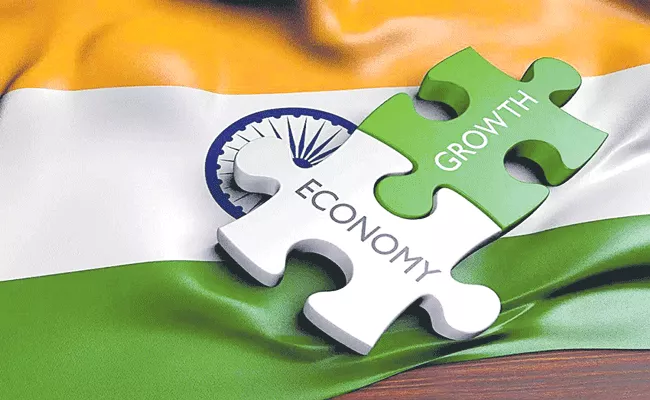India average growth rate likely to be 6. 7percent till FY27 - Sakshi