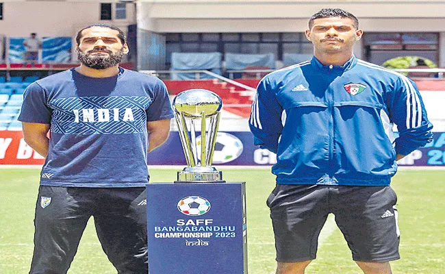 SAFF Cup Final: India up against Kuwait for ninth sub-continental title - Sakshi