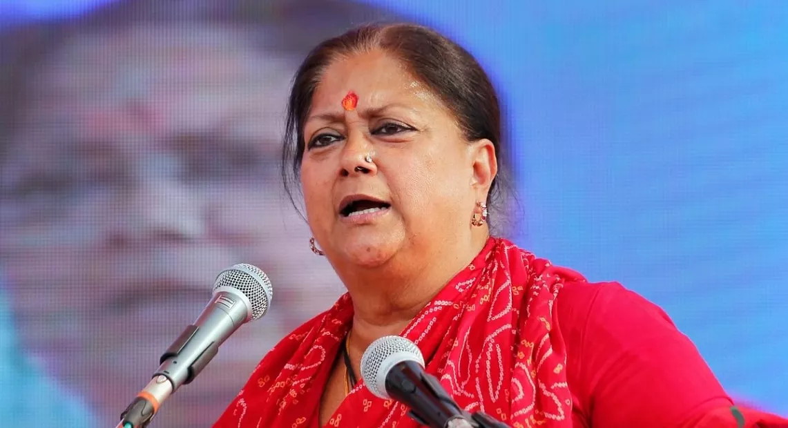 BJP Leaves Out State Chief Vasundhara Raje Ahead Rajasthan Polls - Sakshi