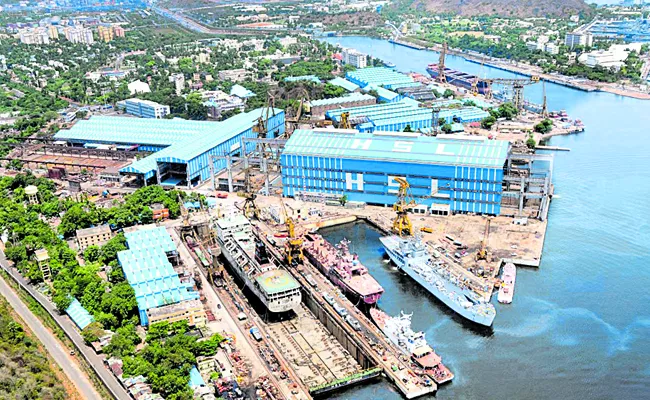 Defence Ministry inks Rs 19K crore contract with Hindustan Shipyard for 5 fleet support ships - Sakshi