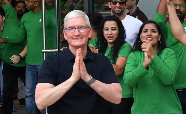 Apple Sets New Iphone Record In India, Says Ceo Tim Cook - Sakshi