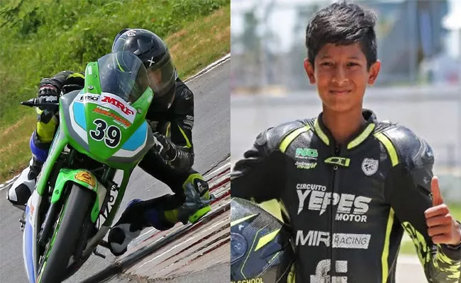 Young rider Shreyas Hareesh Passed away in a racing incident in Chennai - Sakshi