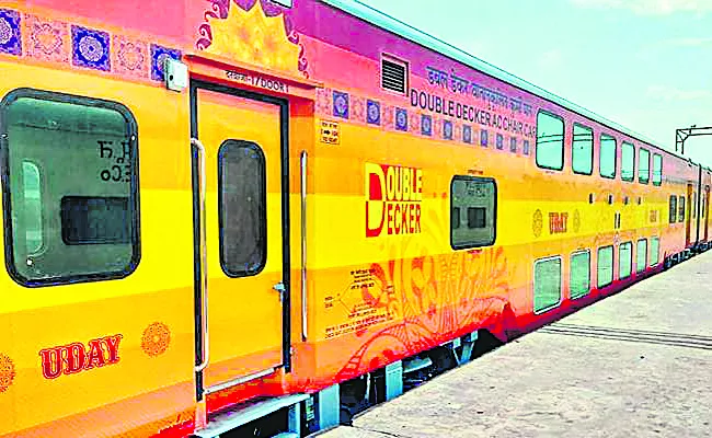 Double decker trains are back on the scene - Sakshi