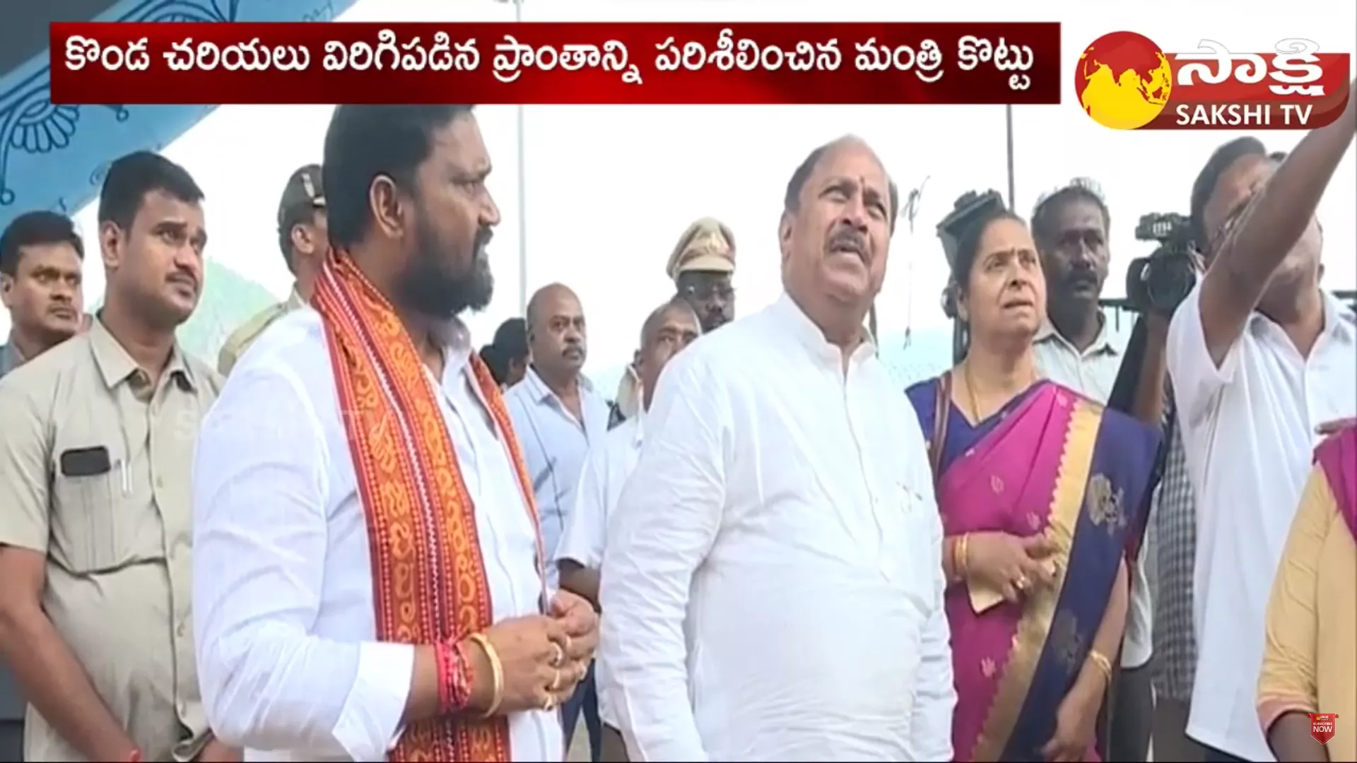 Kottu Satyanarayana Visits Indrakeeladri