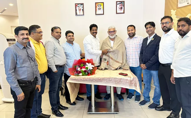 AP Minister Ambati Rambabu Met the Party Leaders as Part of His Visit to UAE - Sakshi