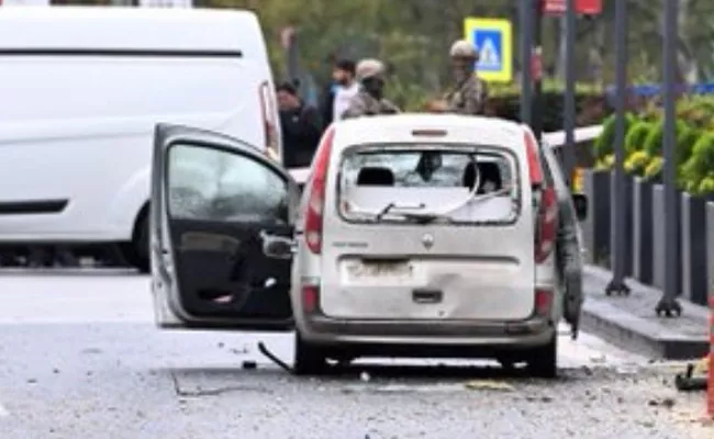 Blast Near Turkey Parliament building Government Calls Terror Act - Sakshi
