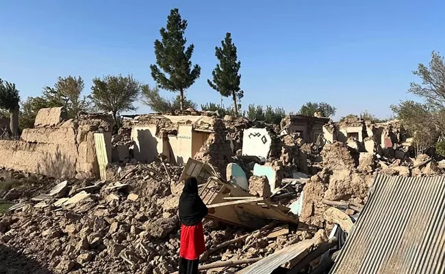 6 3 Magnitude Earthquake Hits Afghanistan Days After Tremors Killed 2400 - Sakshi