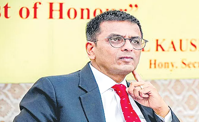 Electoral bonds case: CJI Chandrachud makes strong observations, questions selective anonymity - Sakshi