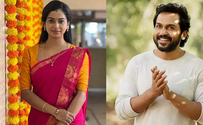 Swathi Konde Get Movie Chance With Karthi - Sakshi