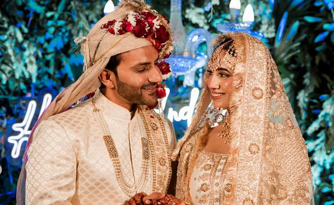 Bollywood Actor Ali Merchant Ties Knot With Andleeb Zaidi For Third Time - Sakshi