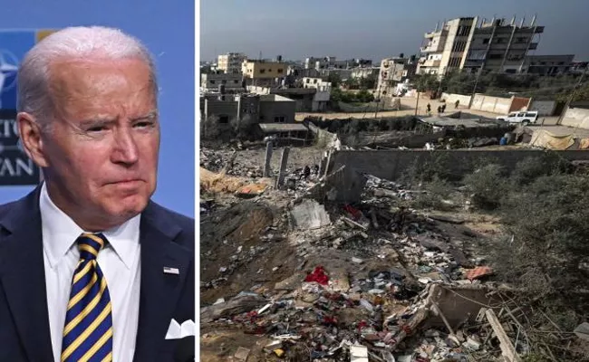 Israel-Hamas war: Joe Biden says Israel losing support over indiscriminate bombing in Gaza - Sakshi