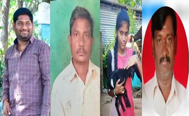 Eight Died In 2 Separate Road Accidents At Hanamkonda And Prakasam - Sakshi