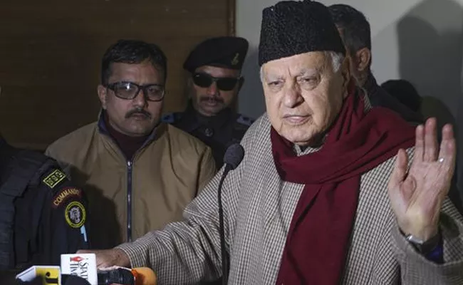 Farooq Abdullah Says Centre Needs To Address The Root Cause Of Terrorism In J And K - Sakshi