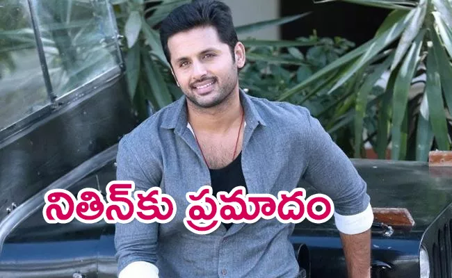 Actor Nithin Injured In Shooting Spot - Sakshi