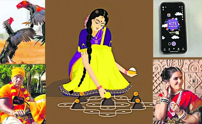 Sankranti festival Celebration viral videos on Instagram - Sakshi