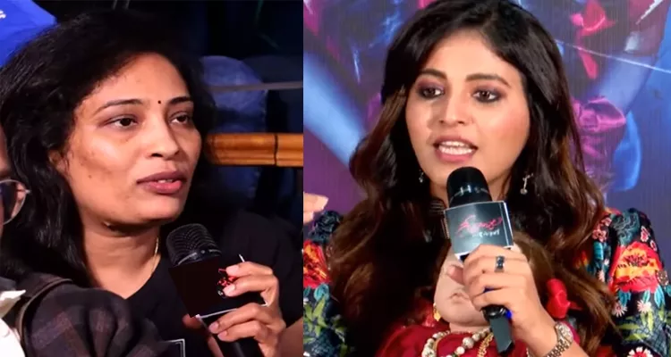 Actress Anjali Strong Reply To Journalist Question