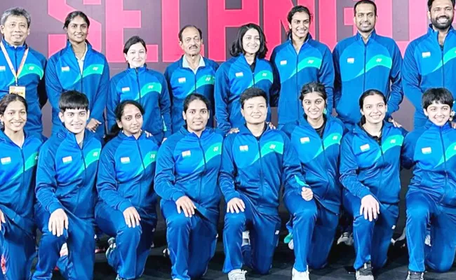 Badminton Asia Team Championships Indian women Beat Japan Enter Maiden Final - Sakshi