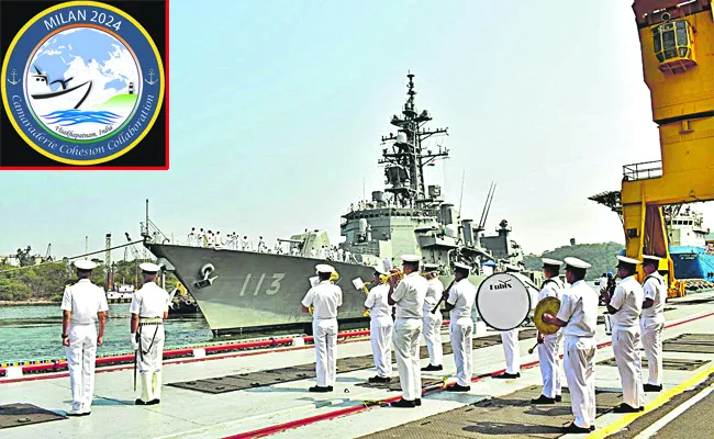 All set for international naval maneuvers - Sakshi