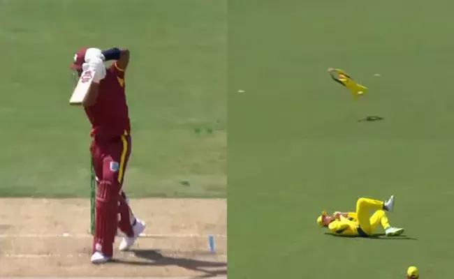 Marnus Labuschagne Takes a Sensational Diving Catch To Dismiss Keacy Carty - Sakshi