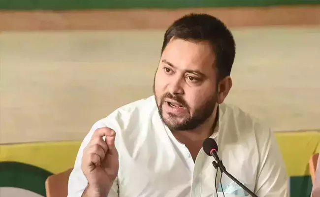 Bihar Results Will Surprise Everyone Says Tejashwi Yadav - Sakshi