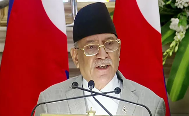 Prachanda Terminates Alliance With Nepali Congress - Sakshi