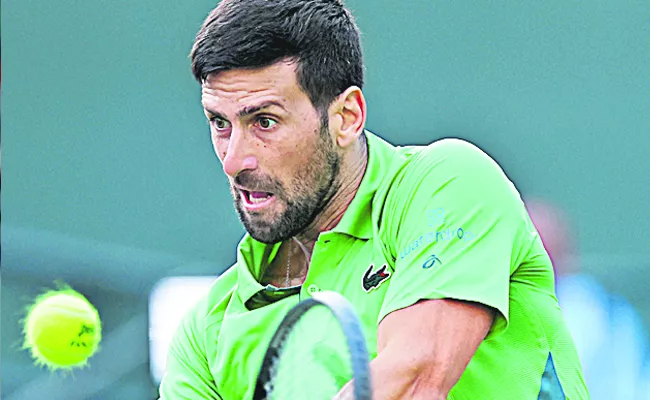 Novak Djokovics fight ended in the semifinals - Sakshi