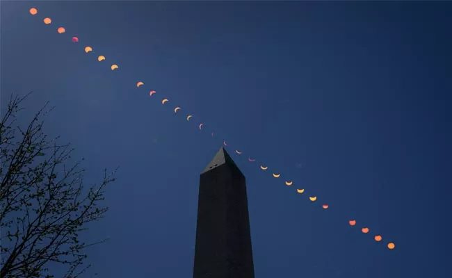 nasa says Ever seen a total solar eclipse from space - Sakshi