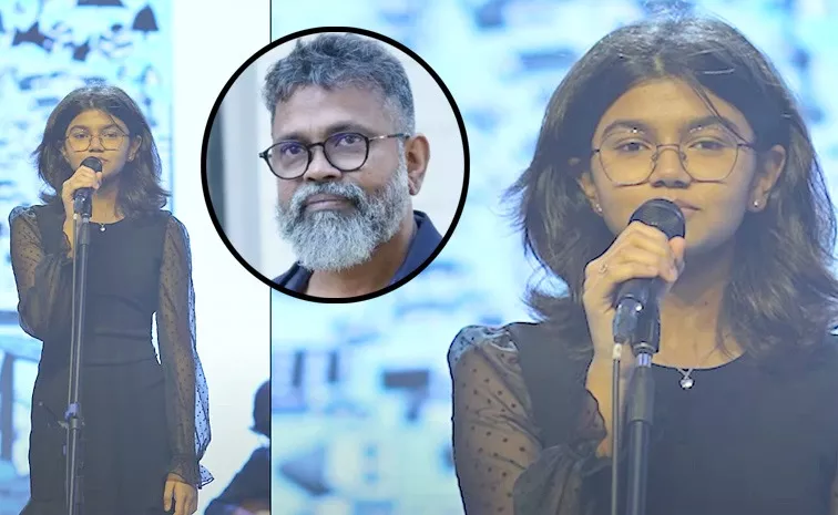 Pushpa Director Sukumar's Daughter Sukriti Veni Bandreddi Song Goes Viral