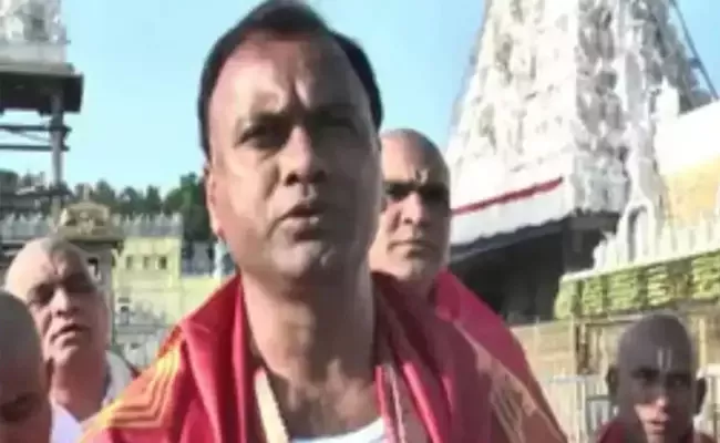 Komatireddy Raj Gopal Reddy Visits Tirumala Congress Win Lok sabha Elections