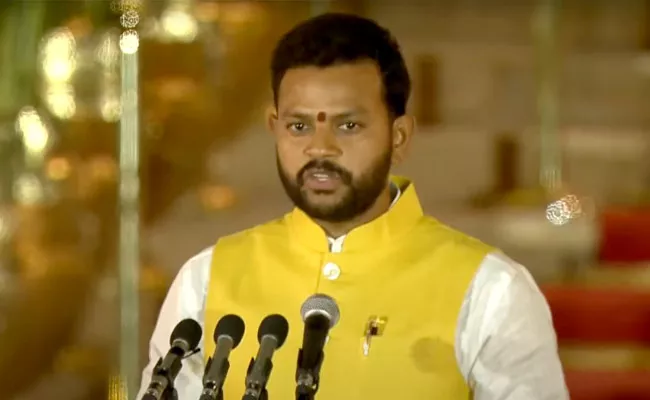 Kinjarapu Ram Mohan Naidu takes oath as Union Minister 