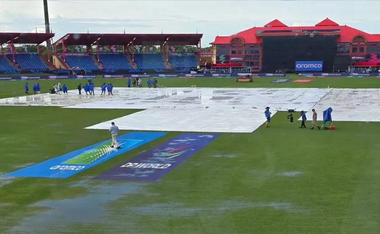T20 World Cup 2024 USA VS IRE: Toss Delayed Due To Wet Out Field