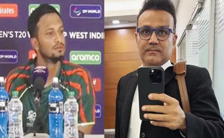 Sehwag Who: Shakib Al Hasan Blunt Response To Indian Great Criticism