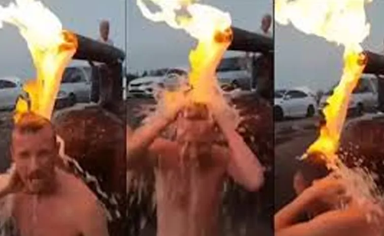  strangest showers in the world firebath video goes viral