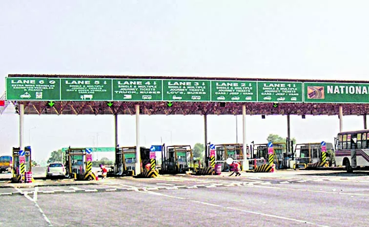 Toll charges revenue has increased to a record level