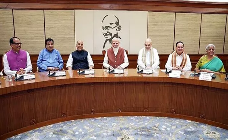 Modi 3.0 Government Cabinet First Meeting Key Decisions