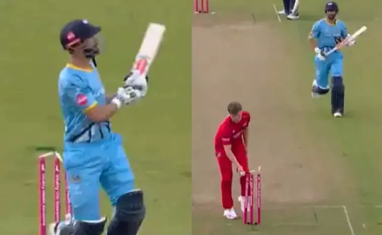 Shan Masood remains not out despite hit wicket and run out in same delivery
