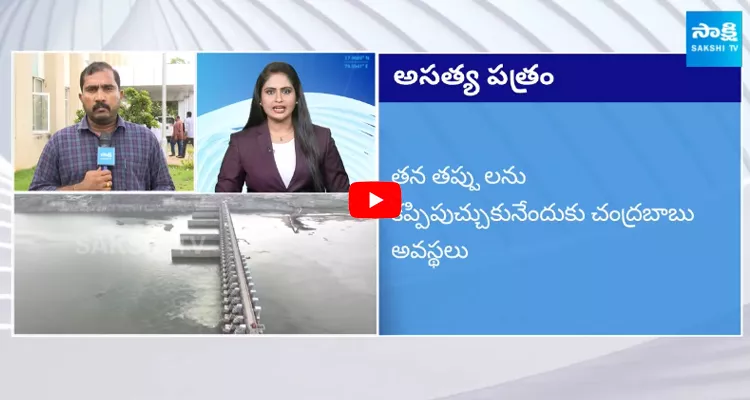 Chandrababu Released White Paper on Polavaram Project 