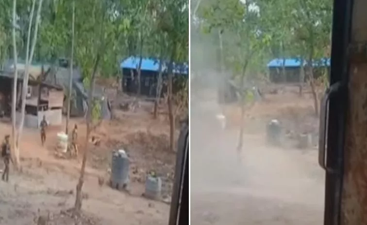 Maoists Attack On Police Camp In Chhattisgarh