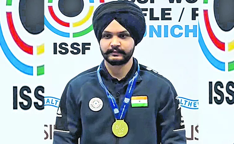 Indian shooter Sarabjot Singh won the gold medal