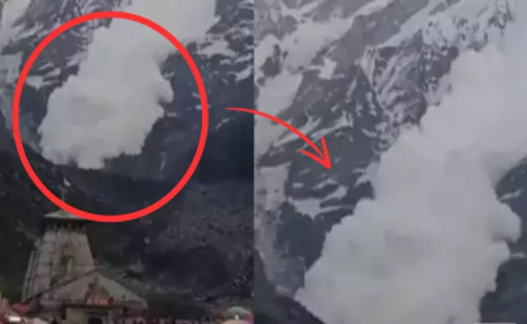 Glacier broke in Kedarnath, huge iceberg fell down