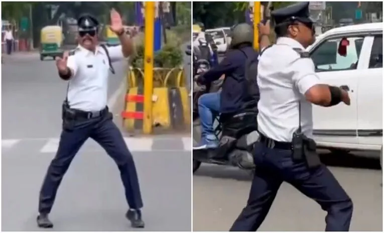 Anand Mahindra posts video of Indore dancing cop