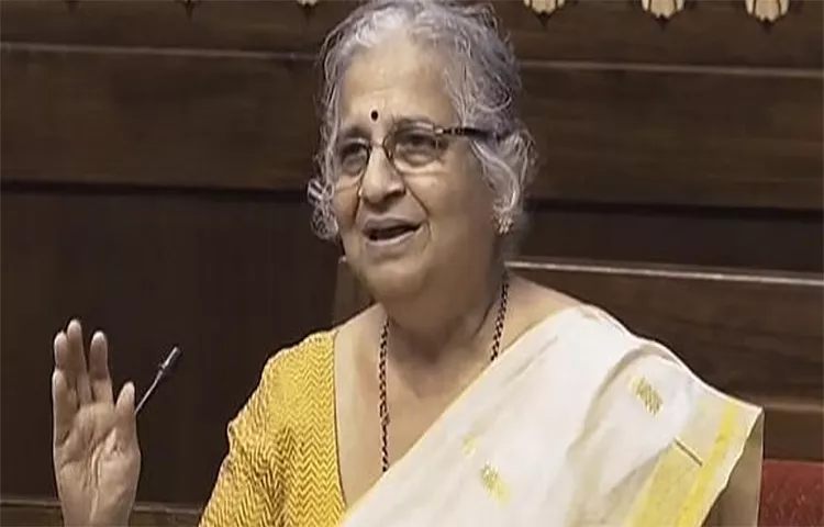  Sudha Murthys 1st Rajya Sabha Speech Calls Cervical Cancer Vaccine Programme