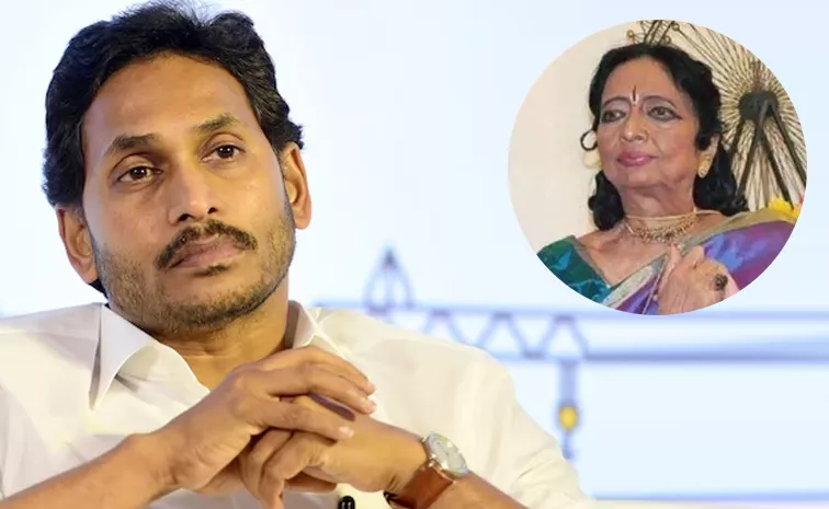 Ys Jagan Condoles The Death Of Yamini Krishnamurthy