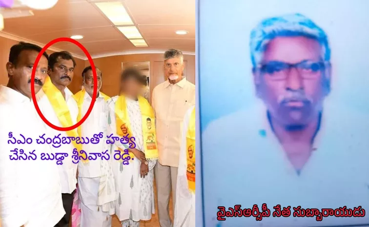 YSRCP Activist Subba Rayudu Attacked By TDP Leaders