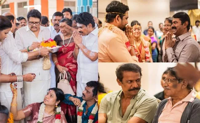 Director Cheran Daughter Nivetha Priyadarshini Wedding - Sakshi