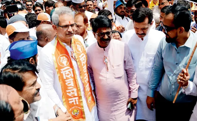 Shiv Sena (UBT) Candidates File Nomination For Lok Sabha Elections In Mumbai