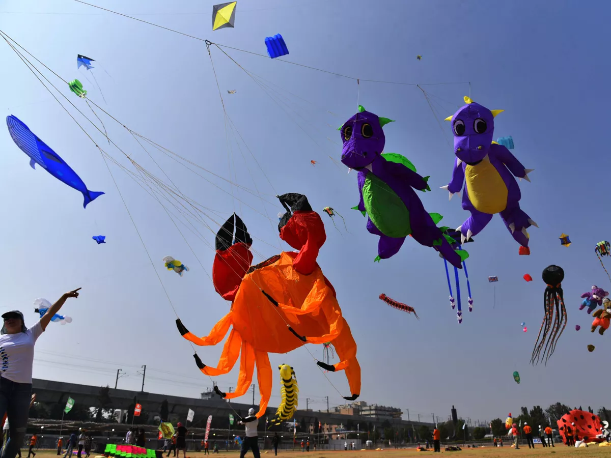 Telangana Kites festival 2019 Photo Gallery - Sakshi